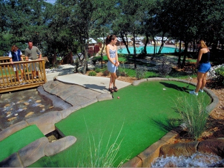 silverleafs hill country resort mini golf